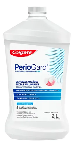 Enxaguante Bucal Colgate Periogard Sem álcool Refil 2 L