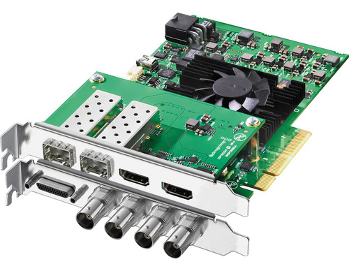 Placa Decklink 4k Extreme 12g Captura Y Graba Blackmagic Verde