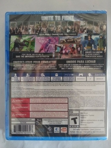Imagen 3 de 5 de Jump Force Ps4 Juego Fisico Nuevo Sellado Canje Sevengamer