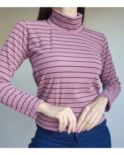 Polera Algodon Media Polera Varios Colores. Talle Unico