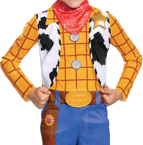 Disfraz Infantil Clásico De Woody Toy Story 4, S (4-6)