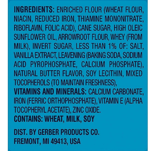 Imagen 4 de 4 de Galletas De Arroz Gerber Arrowroot Floor