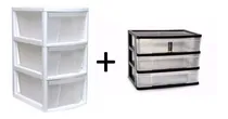 Comprar Set Cajonera A4 3 Cajones + Cajonera En Torre Colombraro Prm