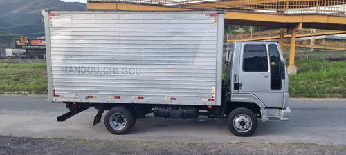 Imagem 3 de 15 de Ford Cargo 815 Bau Com Chapa No Fundo Ano 2007 Nada A Fazer