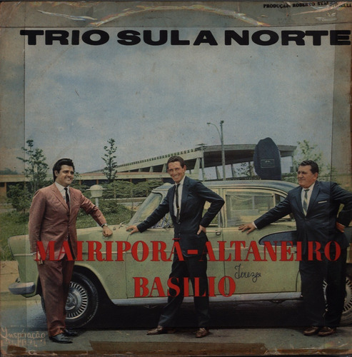 Lp Trio Sul A Norte - Mairipora - Altaneiro E Basilio - Cid