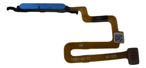 Flex Biometria Azul Original Xiaomi Poco X4 Pro 5g 2201116pg (Usado)