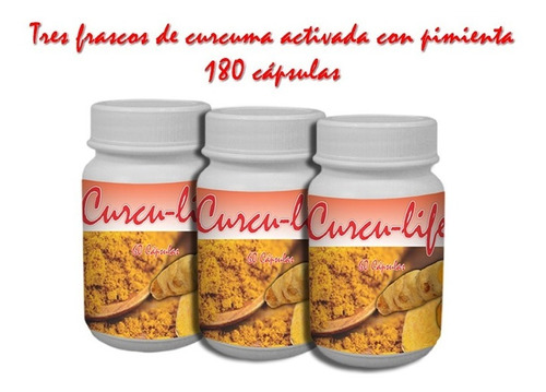 Curcuma Activada Con Pimienta