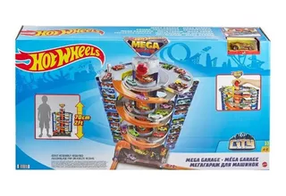 Pista De Juguete Vehículos Hot Wheels City Mega Garage Gtt95