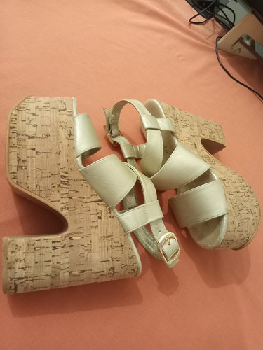 Sandalias Dama- Estilo Casual- Num.35- Igual A Nuevas!!!!