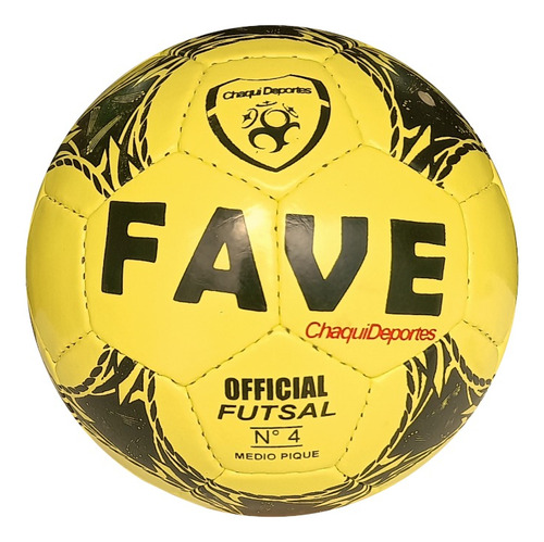 Pelota Futsal N°4 Medio Pique Fave Pro. Envio Gratis!