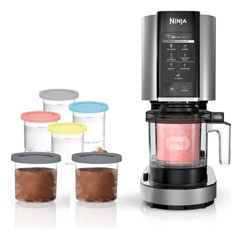 Ninja Nc301 Máquina Para Hacer Helados 16oz 6 Vasos 7 Prog