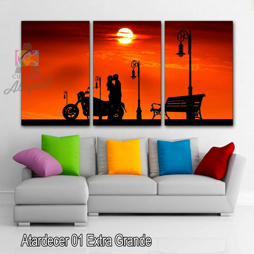 Cuadros Decorativos Coppel, Modernos Tripticos 168x86 Cm | Meses sin intereses