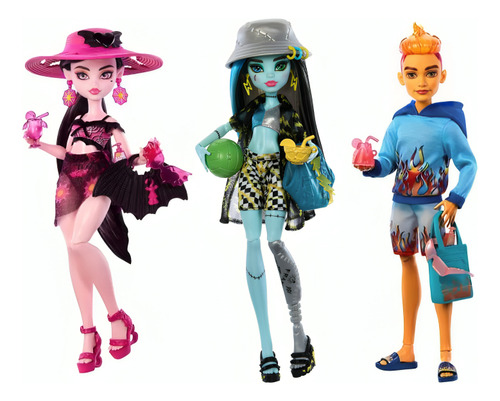 Boneca Draculaura Monster High Scare-adise Hrp66 Mattel
