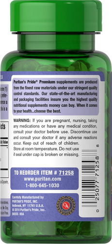 Aceite De Oregáno 150mg 180 Softgels Puritans Pride Sabor Sin Sabor