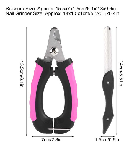 Cortador De Uñas Para Mascotas, Tamaño Grande, Forma De Gota