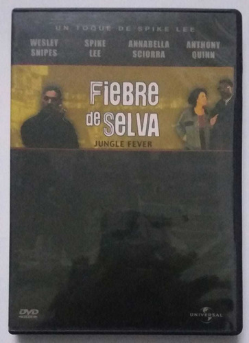 Dvd Fiebre De Selva Wesley Snipes Anthony Quinn