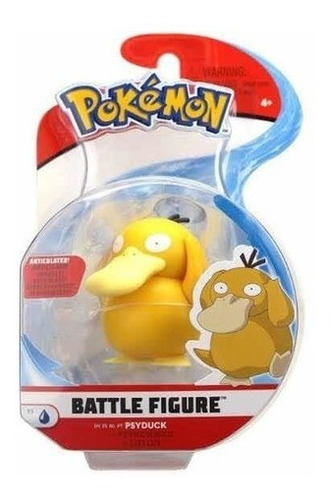 Pokemon Battle Figure Psyduck 8cm Articulado Original