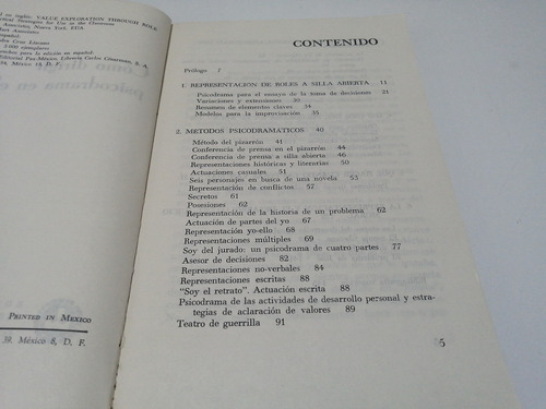 Cómo Dirigir Psicodrama En El Aula Robert C. Hawley (Usado)