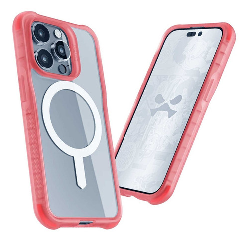 . Funda Ghostek Covert Para iPhone 14 Pro Rosa Transparente 