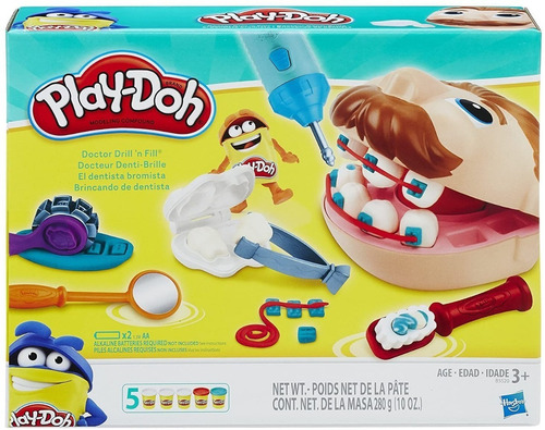 Plastilina Play Doh Dentista Bromista Hasbro Original Unisex
