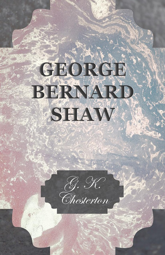 Libro:  George Bernard Shaw