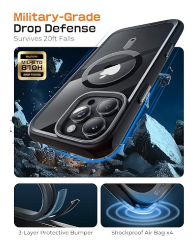 Capa Supcase Para iPhone 16 Pro Com Controle De Câmera