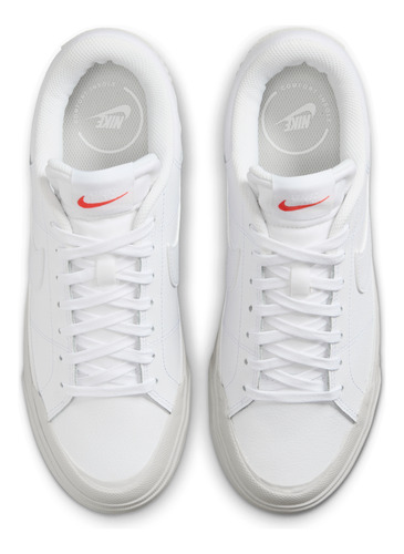 Zapatillas Wmns Court Legacy Lift Blanco Mujer