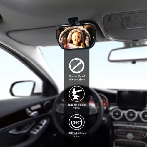 Espejo Para Auto Seguridad Del Bebe Niños Retrovisor
