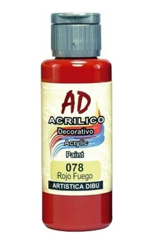 Pintura Acrílico Ad 60 Ml