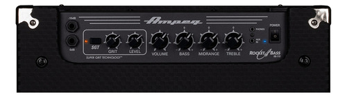 Amplificador Combo Ampeg Contrabaixo 1x10 EQ-3b Rb110 50w Para Negro
