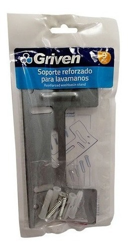 Imagen 2 de 2 de Soporte Para Lavamano Grande Uña Griven