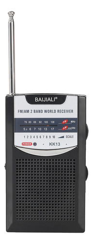Radio Exterior Antena Telescópica Radio Estéreo Am/fm Pocket