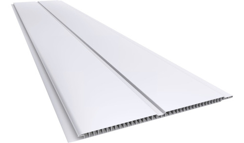 Cielo Raso 15 Tablas De 4 Mts Machimbre Pvc Blanco 200x7mm 