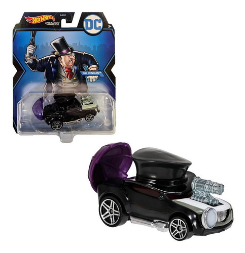 Hot Wheels Character Cars - The Penguin - Dc- Mattel - Gyb47