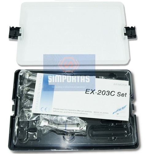 Imagen 5 de 6 de Kit Micromotor Completo Nsk 2 Turbinas Led Calidad Santiago