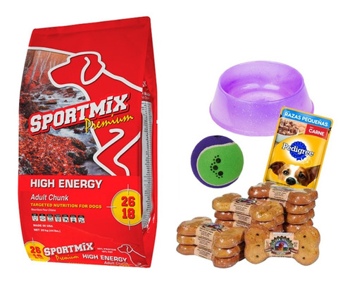 Sportmix High Energy 20kg + ¡regalos!