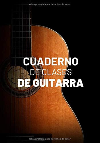 Cuaderno De Clases De Guitarra: Planificador Semanal De 52 S