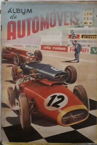 Álbum De Automóveis 1961 Incompleto 