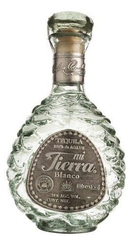 Tequila Blanco 100% Mi Tierra 375 Ml