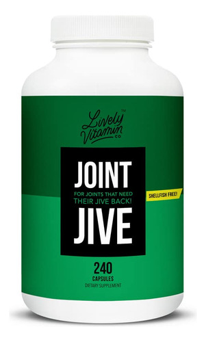 Lively Vitamin Co. Joint Jive - Colageno - Glucosamina - Msm