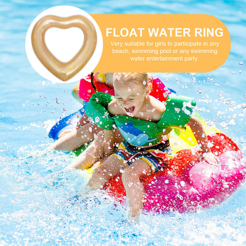 Anillo De Natación Inflable, Anillo De Natación En Forma De