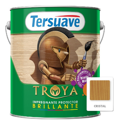 Tersuave Impregnante Protector Troya Brillante 20 Lts - Mix Color Cristal