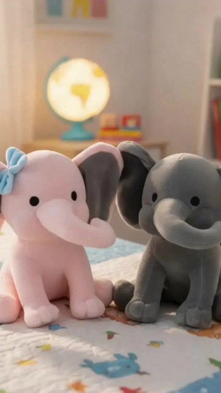 Genérico Peluche Elefante,Elefante De Peluche para Bebé - Almohada Decoración Habitación Infantil Comedor Hora Sofá Cumpleaños Niños Genérico Peluche Elefante,Elefante De Peluche para Bebé - Almohada Decoración Habitación Infantil Comedor Hora Sofá Cumpleaños Niños