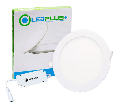 Lampara Led Panel 18w Spot Ojo De Buey Redonda Luz Blanca