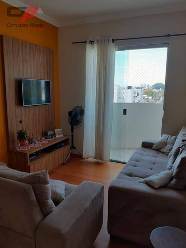 Imagem 1 de 16 de Apartamento Com 2 Dormitórios À Venda, 60 M² Por R$ 212.000 - Parque Santo Antônio - Taubaté/sp - Ap0332