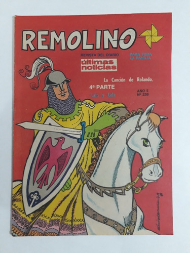 Remolino 239 . Año 1979 . Revista Ultimas Noticias . Nato