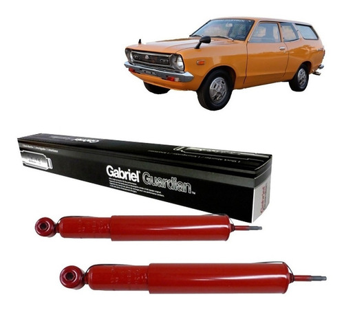 Par Amortiguadores Traseros Para Datsun 120y 1977 1982