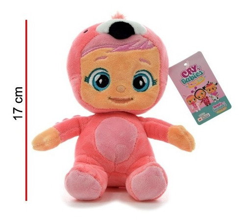 Imagen 3 de 8 de Peluche Cry Babies Fancy 17 Cm Bebe Llorón Phi Phi Toys