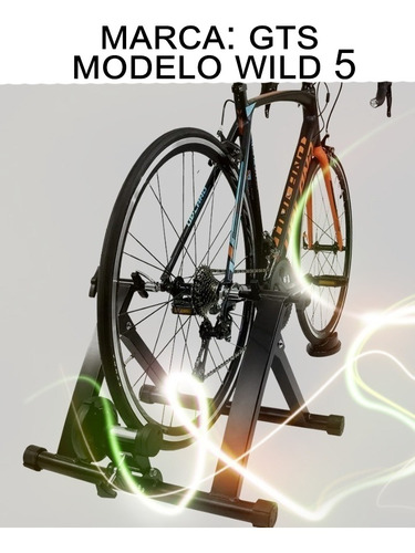 Imagem 2 de 4 de Rolo Bicicleta Treino South Treinamento Absolute Wild 5 Fixo