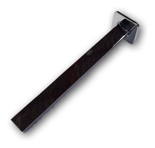 Imagen 8 de 10 de Regadera Acero Inoxidable De 20cm Con Tubo Cuadrado De 40cm